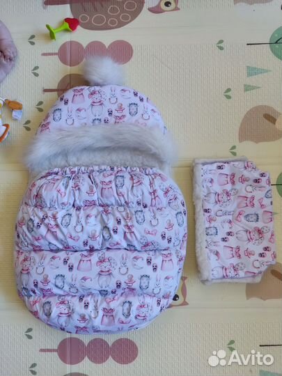 Конверт на выписку зимний