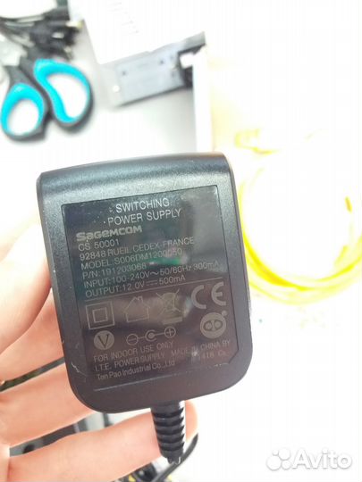 Wi-Fi роутер SagemCom FST 1744 V2 Wi-fi 802,11