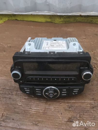 Магнитола штатная Chevrolet Cruze