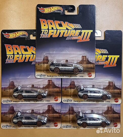 Hot Wheels Delorean Back to the future