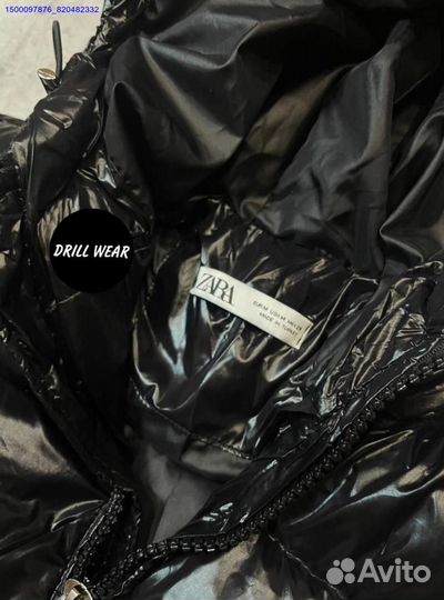 Пуховик Zara Puffer jacket с коробкой (Арт.21923)