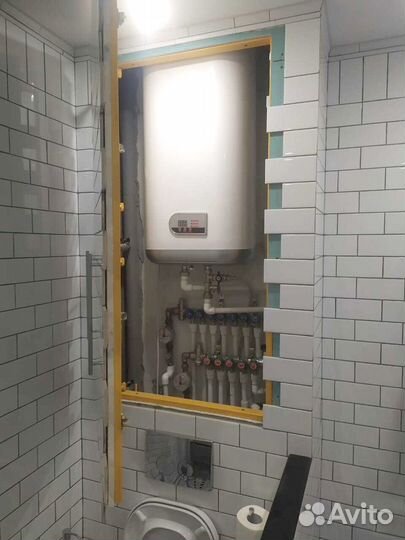 Монтаж труб водоснабжения