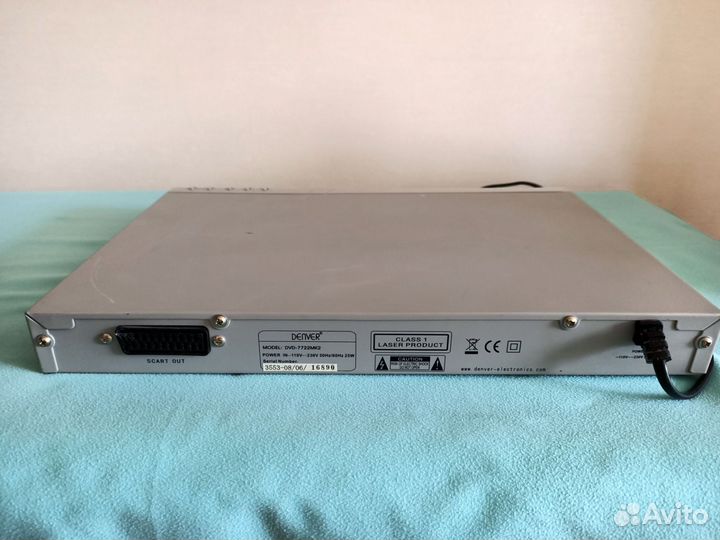 DVD плеер denver