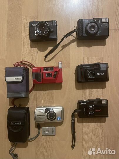 Плёночные фотоаппараты мыльницы