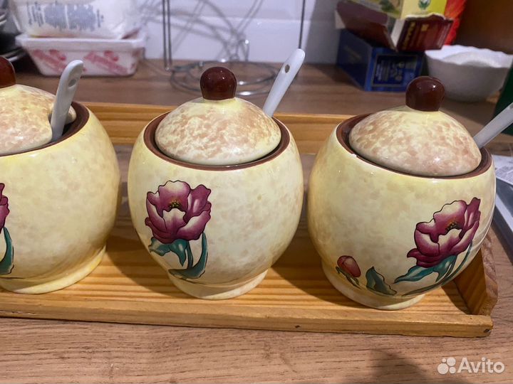 Набор для специй керамический