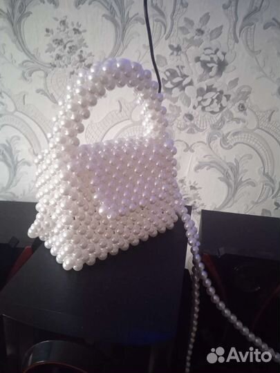 Сумка из жемчуга