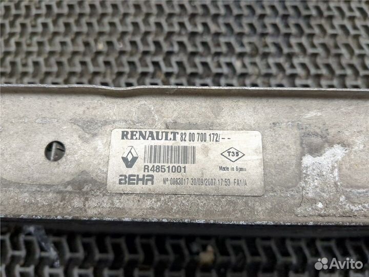 Радиатор интеркулера Renault Megane 2, 2007