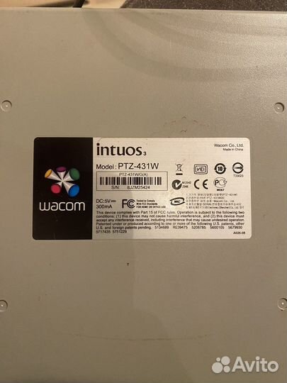 Wacom Intuos3 PTZ-930 и PTZ-431w