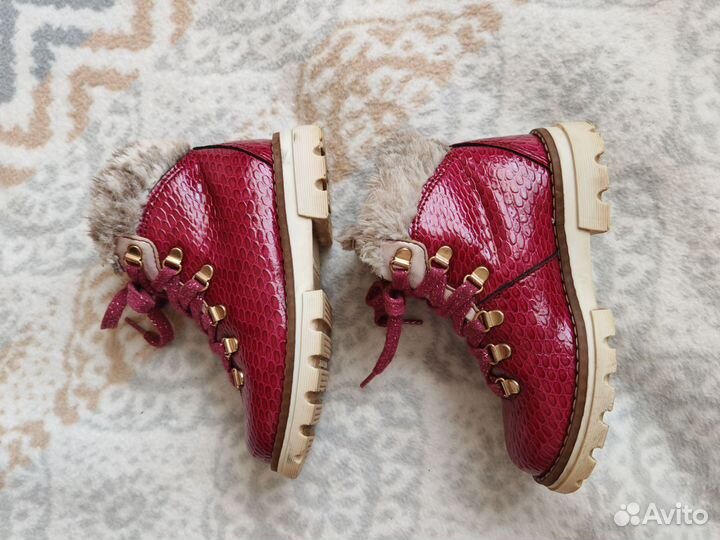 Ботинки демисезонные для девочки 26 размер