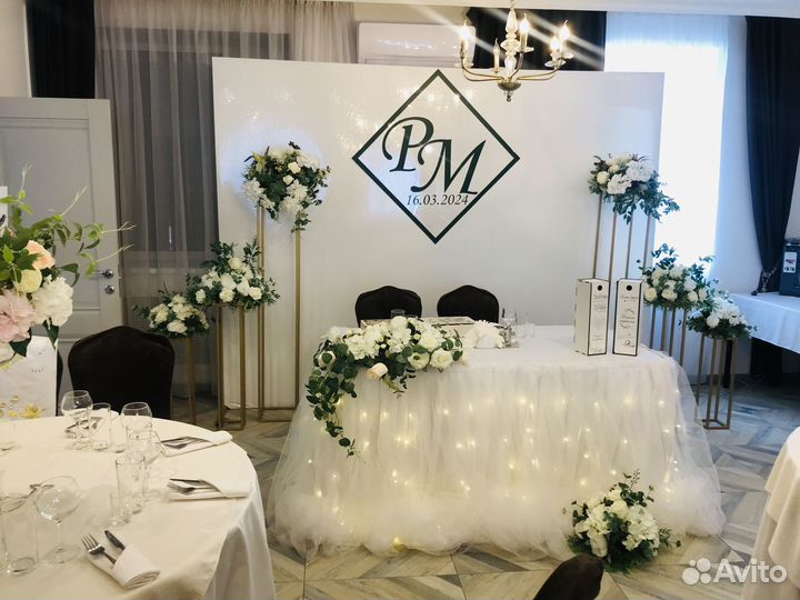 Оформление зала для вашего торжества