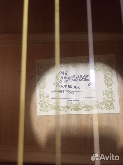 Акустическая гитара ibanez