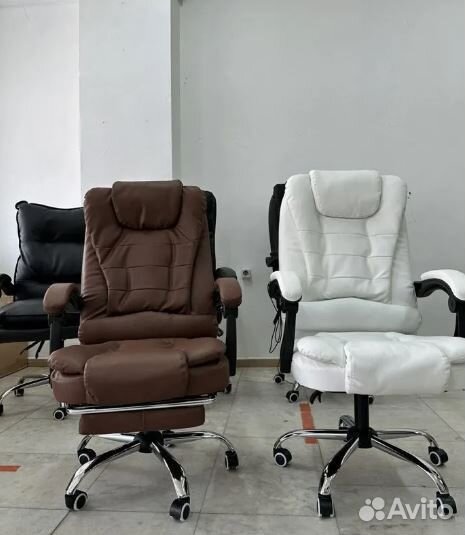 Кресло офисное руководителя с массажем