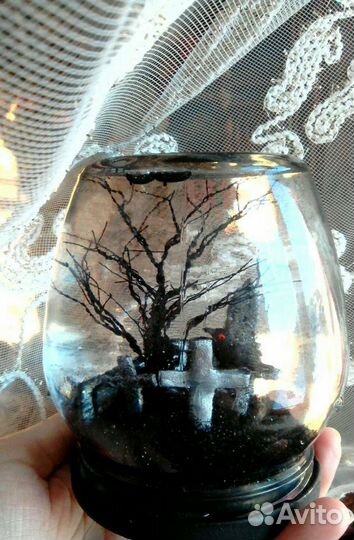 Снежный шар готический