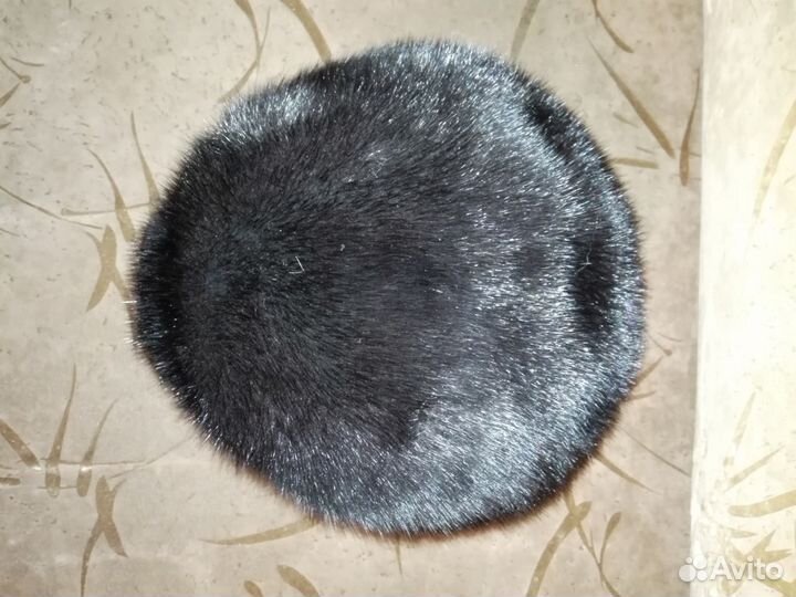 Шапка норковая женская