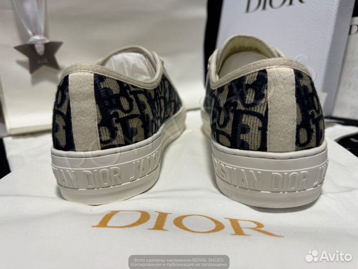 Кеды женские Christian Dior Walk'n' Dior platform