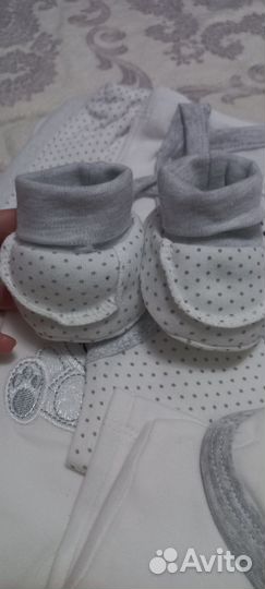 Комплект для новорождённой 100% хлопок