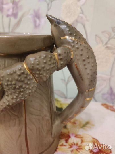 Пивной стакан с раком