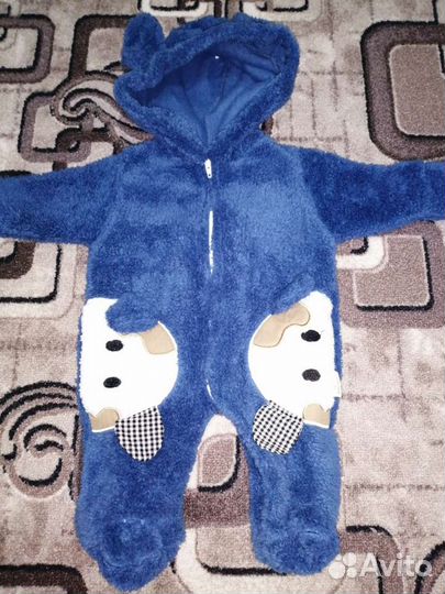 Комбинезоны махровые