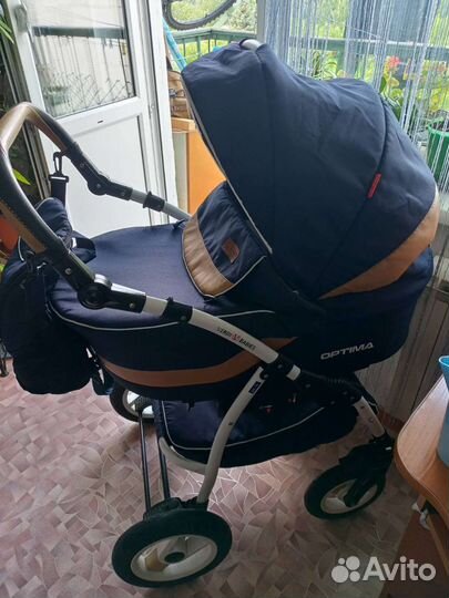 Коляска 2 в 1 verdi optima +автолюлька