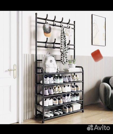 Обувница с вешалкой IKEA