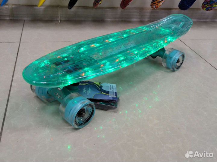 Скейтборд Transparent 22 