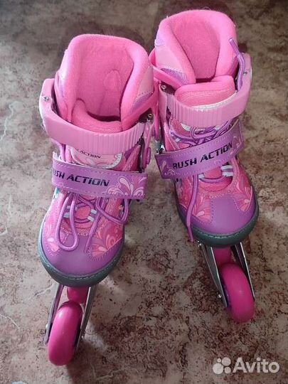Роликовые коньки раздвижные 26-29