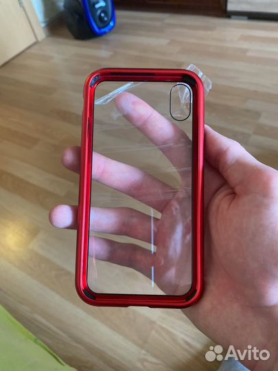 Чехол для iPhone xr металлический