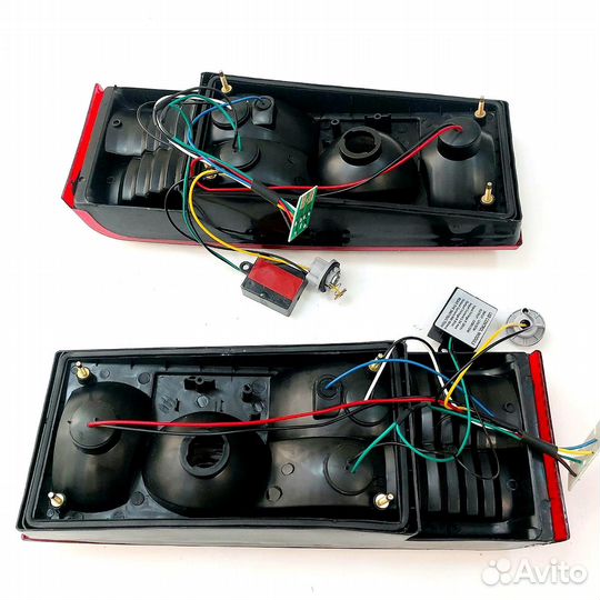 Фонари ваз 2114, 2108 LED красно-серые Лексус