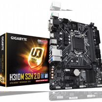 Материнская плата gigabyte h310m s2h 2.0 (1151v2)