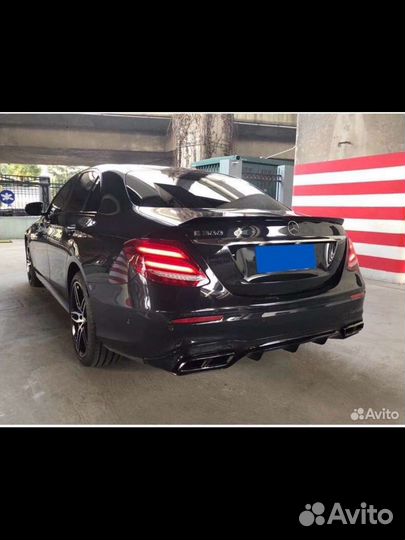 Диффузор mercedes benz AMG W213