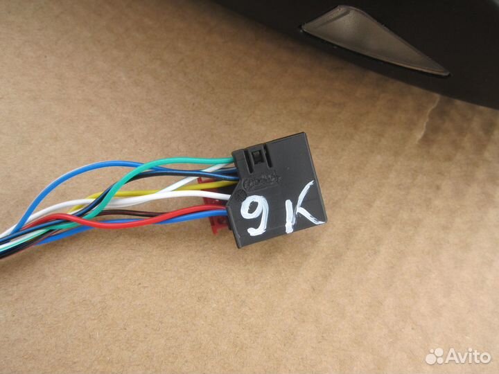 Зеркало правое 9 кон Аналог Skoda Octavia A7 13-19