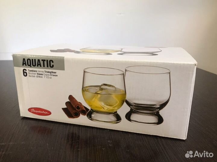 Стаканы для виски/бренди/ликера Новые в упаковке