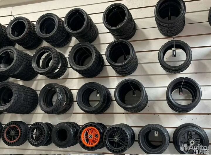 Покрышки камеры для электросамокатов плюс замена