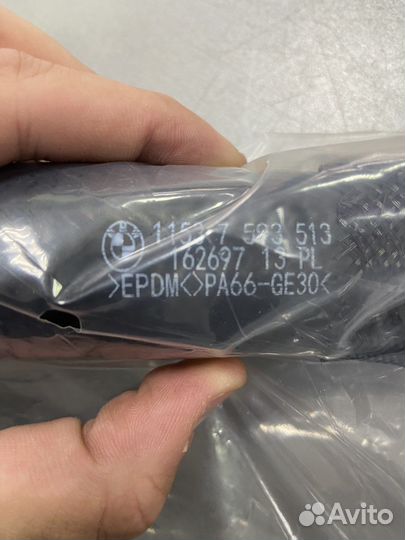 Патрубок bmw f10 11537593513