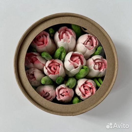 Зефирные цветы в подарок женщине, учителю