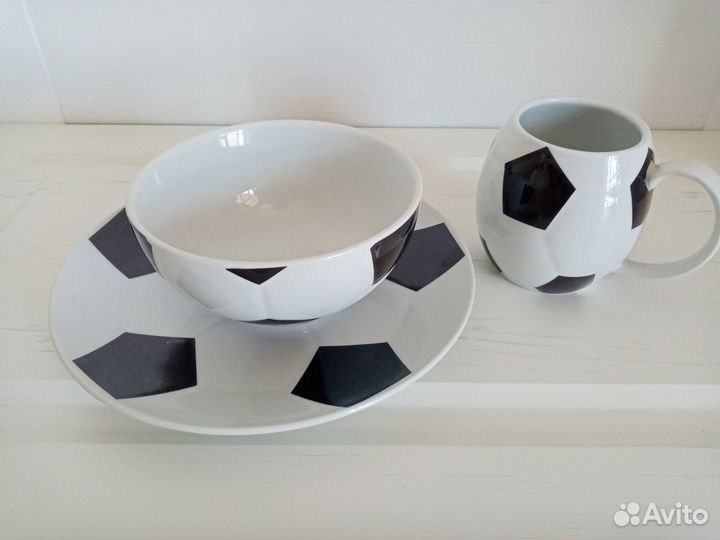 Подарочный набор посуды футболиста