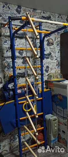 Шведская стенка для детей (крепление к стене)