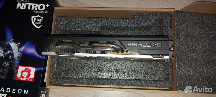 Видеокарта Sapphire Nitro+ RX 580 8GB