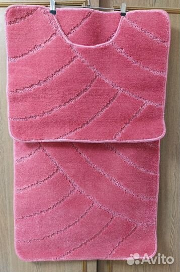 Набор ковриков для ванной и туалета 60*100