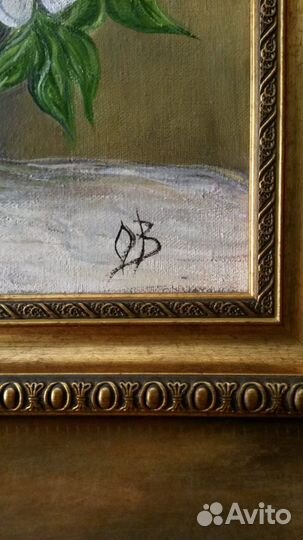 Картина с пионами. Натюрморт с пионами