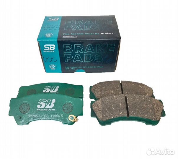 Колодки тормозные SB Nagamochi BP47002