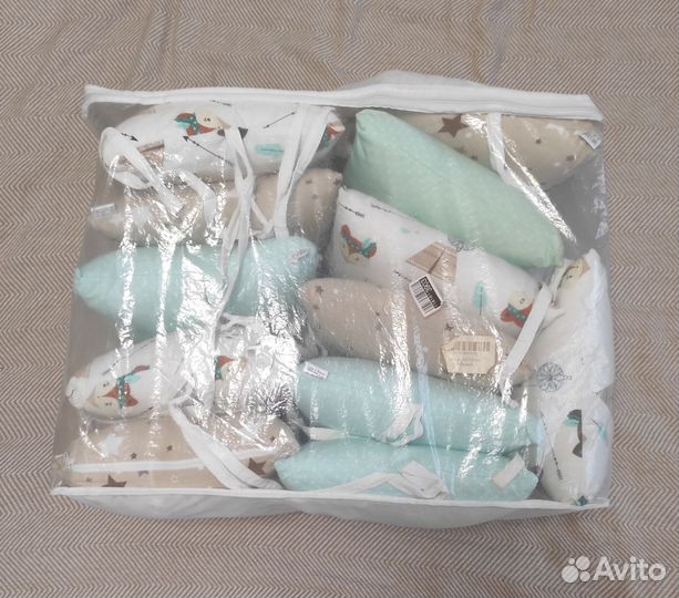 Бортики в детскую кроватку бу