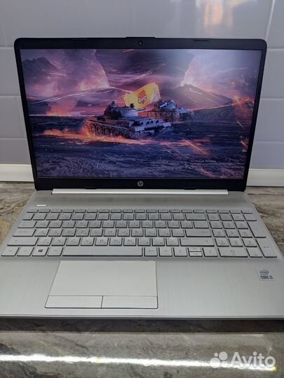 Игровой Новый HP core i3-10gen-4 ядра/SSD256/IPS