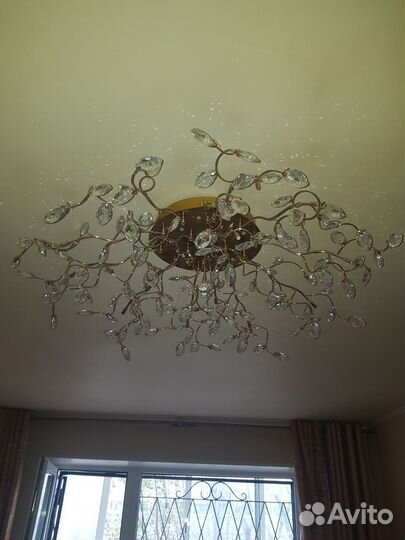 Люстра потолочная бу