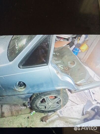 Задняя часть daewoo nexia в сборе