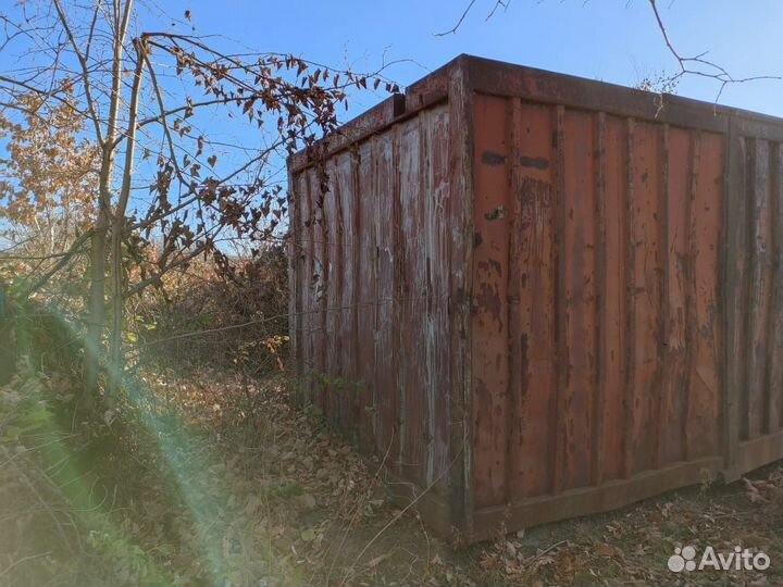 Металлический гараж бу