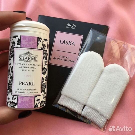 Спонж для чистки зубов Laska от Гринвей