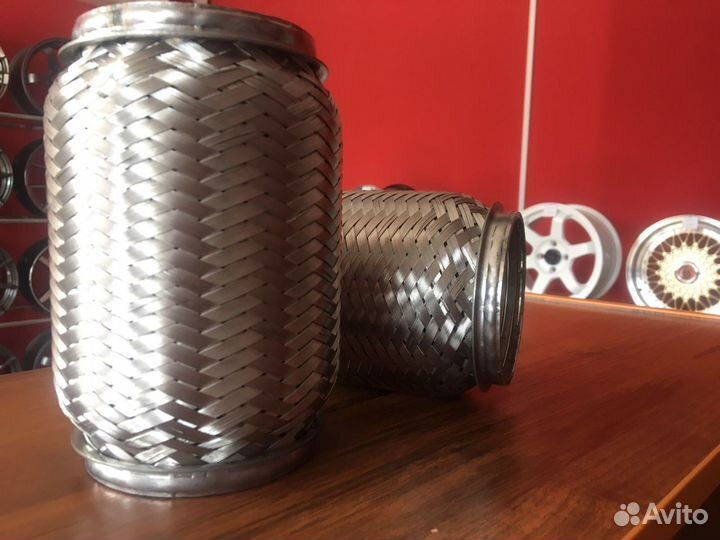 Гофра глушителя interlock 76\150 из 304 нержи