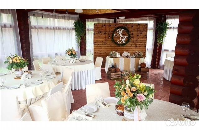 Банкетный зал, Веранда на берегу