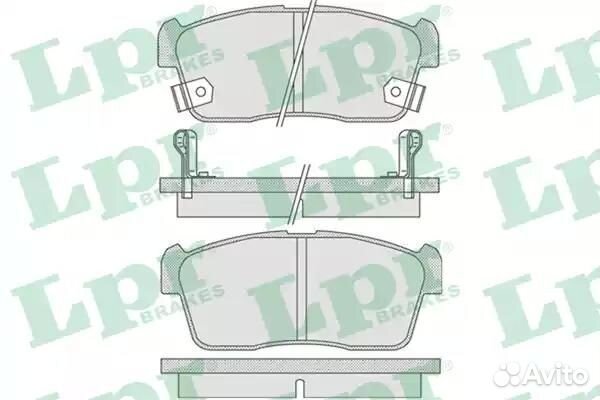 Колодки тормозные дисковые